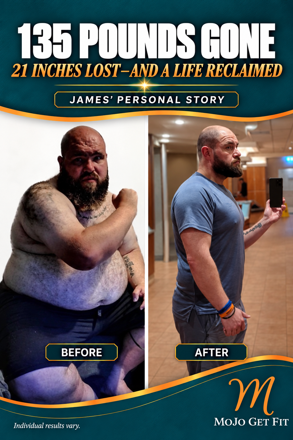 Dean Dominguez, transformation story