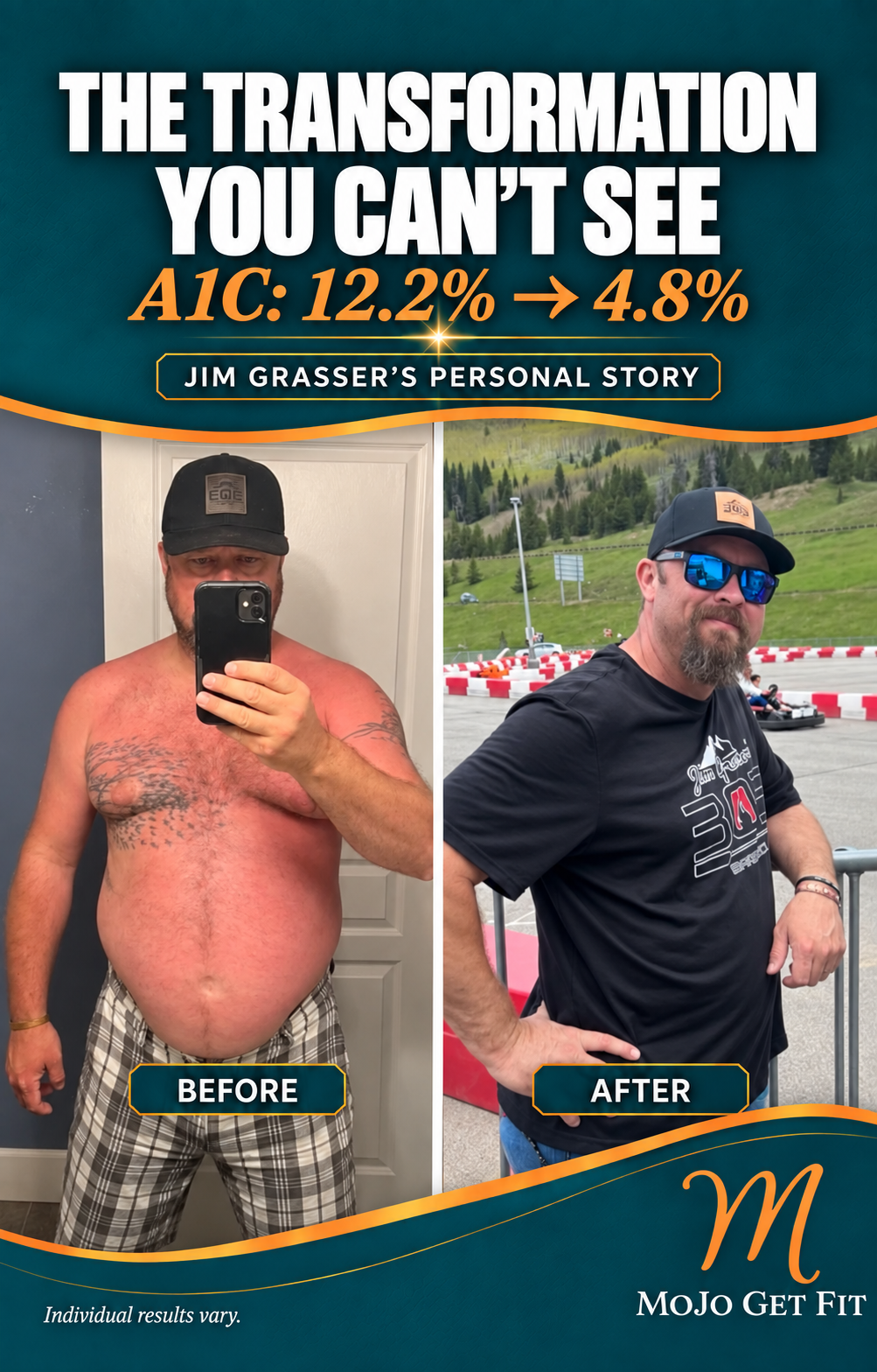 Jim Grasser, personal transformation story