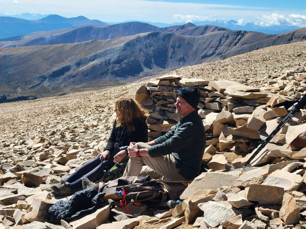 download (20) Monica and John resting near the summit of Mount Sherman